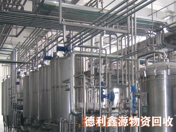 乳品設(shè)備回收，飲料設(shè)備回收，生產(chǎn)線設(shè)備回收